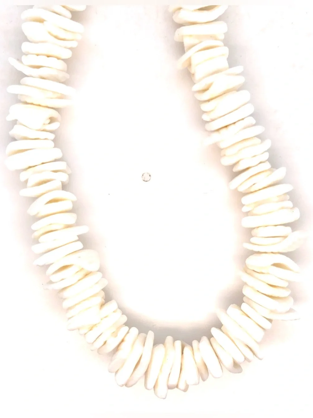 White Shell Chip Necklace - Women‎ Jewelry (n1)